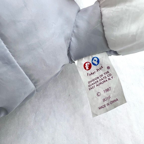 Vintage 1987 Puffalump Christmas Mouse with Candy Cane CLEAN Excellent Condition - Picture 3 of 8